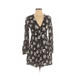 Zara Basic V-neck Dress